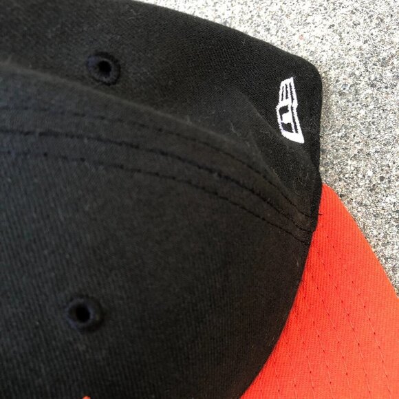 NEW ERA Fresno Grizzlies Minor League Fitted Hat 8 Men's 59Fifty Cap MiLB Black​ - Picture 4 of 7